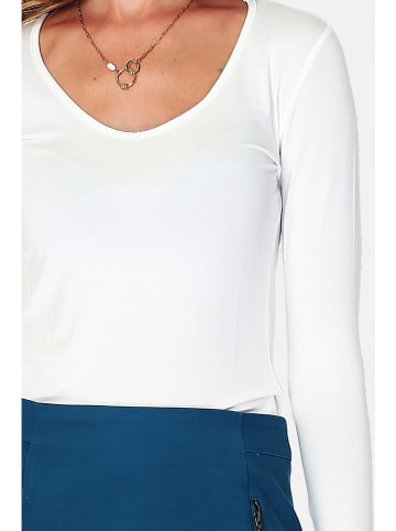 ASSUILI Longsleeve in Weiß