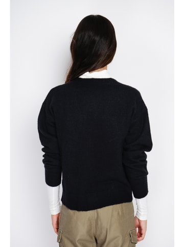 ASSUILI Kaschmir-Cardigan in Schwarz