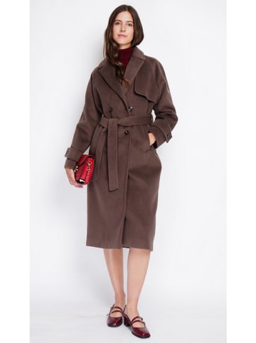 ASSUILI Übergangsmantel in Braun