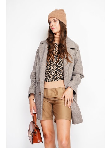 ASSUILI Übergangsmantel in Taupe