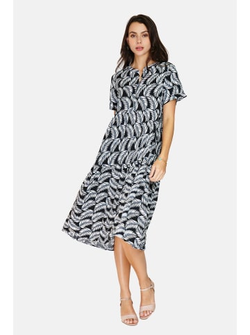 ASSUILI Sukienka w kolorze czarno-białym