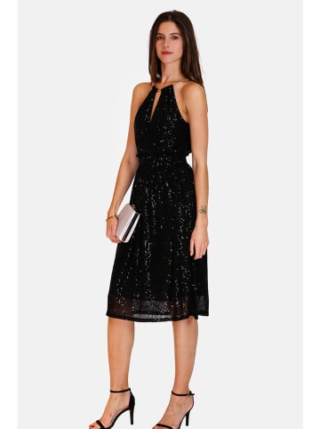 ASSUILI Paillettenjurk zwart