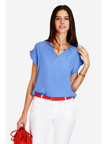 ASSUILI Blouse lichtblauw