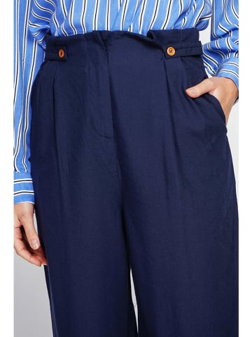 ASSUILI Marlenehose in Dunkelblau