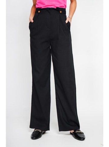 ASSUILI Marlenehose in Schwarz