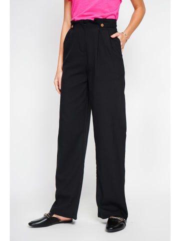 ASSUILI Marlenehose in Schwarz