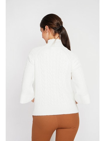 ASSUILI Pullover in Weiß