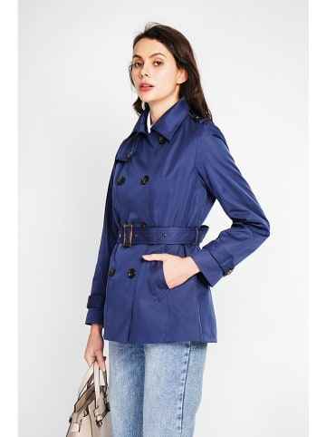ASSUILI Trenchcoat in Blau