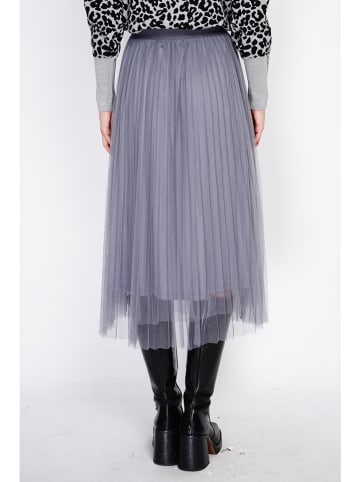 ASSUILI Spódnica w kolorze szarym