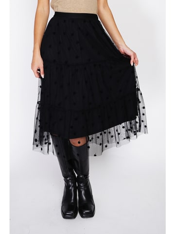 ASSUILI Spódnica w kolorze czarnym