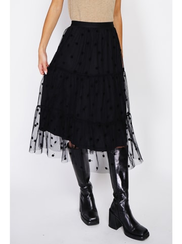 ASSUILI Spódnica w kolorze czarnym