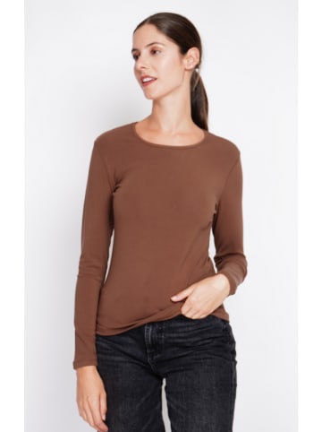 ASSUILI Longsleeve in Hellbraun