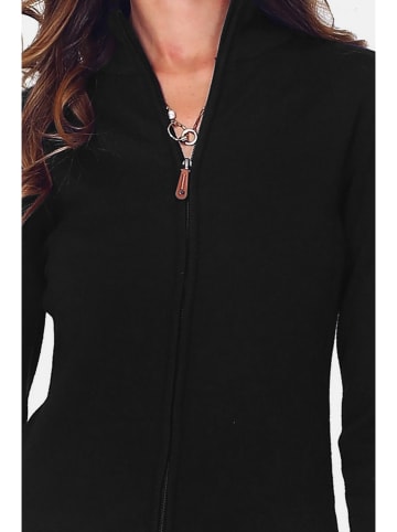 ASSUILI Cardigan in Schwarz