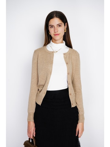ASSUILI Cardigan in Beige