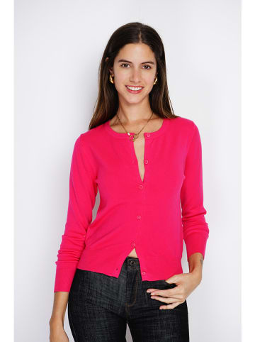 ASSUILI Kardigan w kolorze różowym