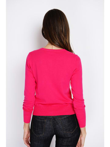 ASSUILI Kardigan w kolorze różowym