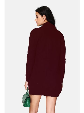 ASSUILI Cardigan in Dunkelrot