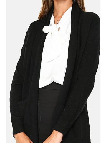 ASSUILI Cardigan in Schwarz
