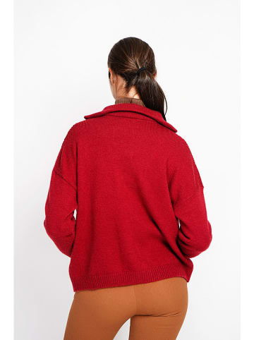 ASSUILI Pullover in Rot