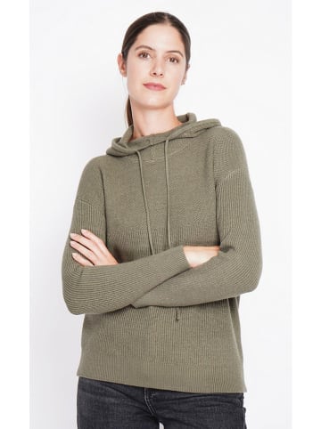 ASSUILI Sweter w kolorze khaki