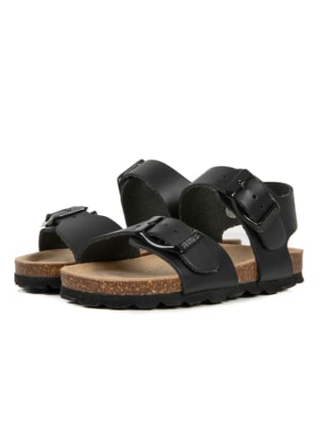 BABUNKERS Family Leren sandalen zwart