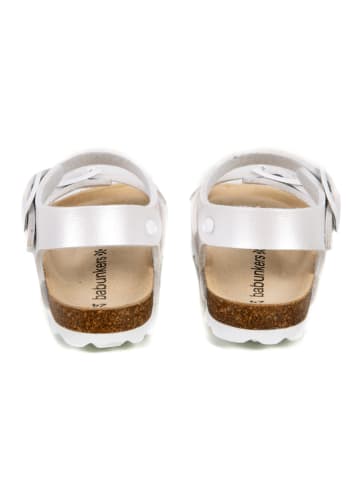 BABUNKERS Family Sandały w kolorze srebrnym