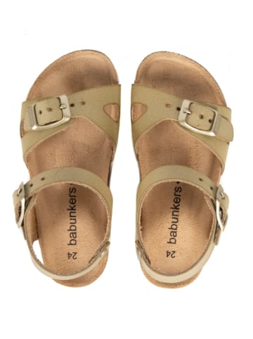 BABUNKERS Family Sandalen in Beige