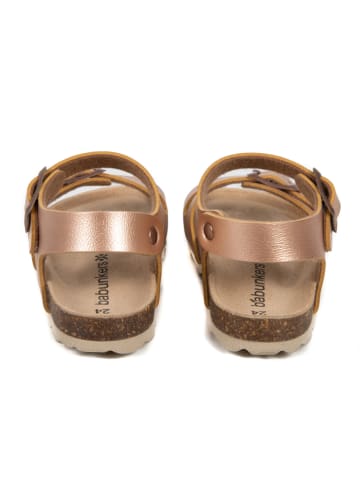 BABUNKERS Family Sandalen koperkleurig