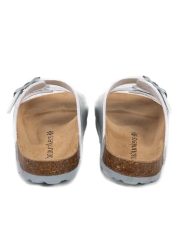 BABUNKERS Family Slippers zilverkleurig