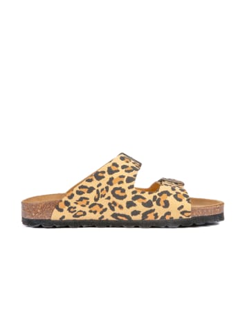 BABUNKERS Family Klapki w kolorze jasnobrązowym