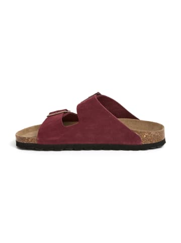 BABUNKERS Family Leren slippers bordeaux