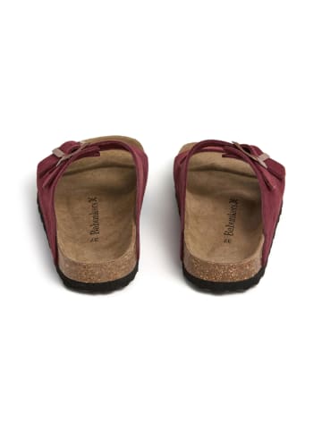 BABUNKERS Family Leren slippers bordeaux