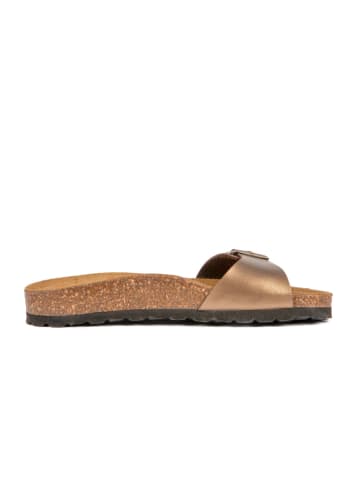 BABUNKERS Family Klapki w kolorze brązowym