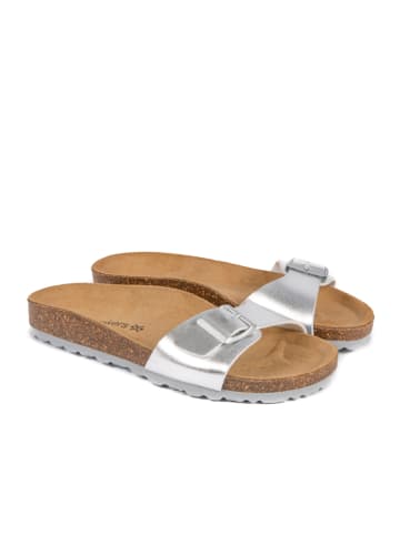 BABUNKERS Family Slippers zilverkleurig