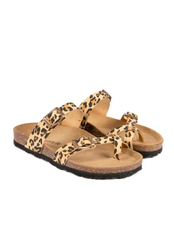 BABUNKERS Family Japonki w kolorze jasnobrązowym