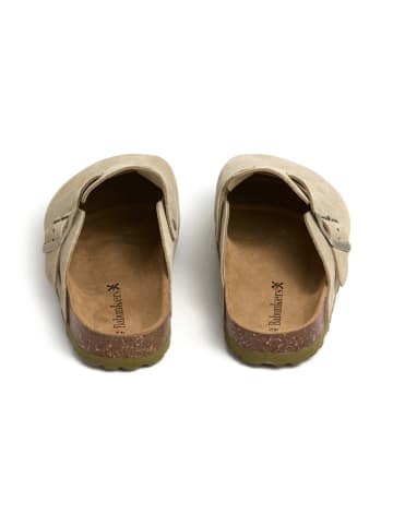 BABUNKERS Family Leder-Clogs in Beige