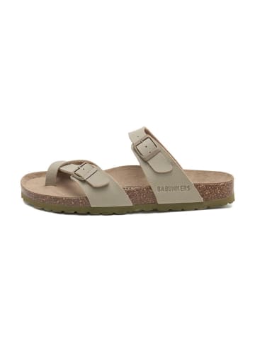 BABUNKERS Family Zehentrenner in Beige