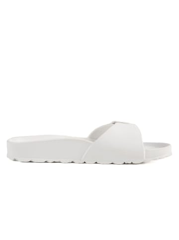 BABUNKERS Family Pantoletten in Weiß