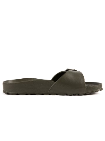 BABUNKERS Family Pantoletten in Khaki