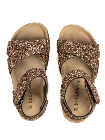 BABUNKERS Family Sandalen in Braun