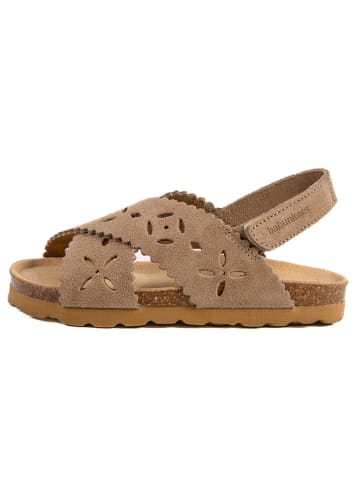 BABUNKERS Family Leder-Sandalen in Beige