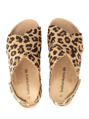 BABUNKERS Family Sandalen beige/bruin