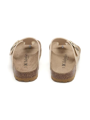 BABUNKERS Family Teenslippers goudkleurig
