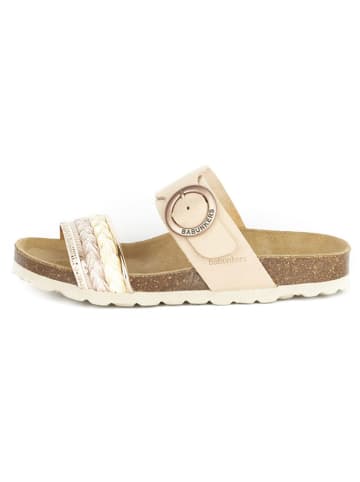 BABUNKERS Family Leder-Pantoletten in Rosa