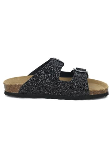 BABUNKERS Family Klapki w kolorze czarnym