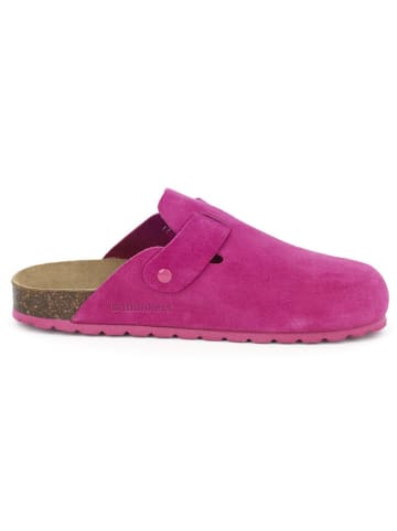 BABUNKERS Family Leren clogs roze