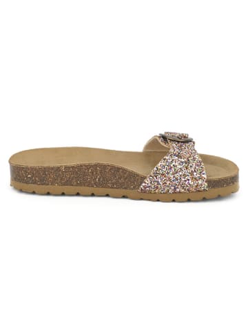 BABUNKERS Family Pantoletten in Gold