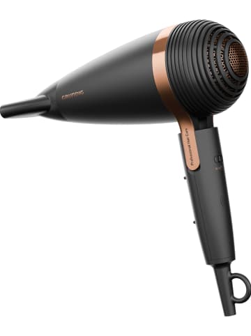 GRUNDIG Haartrockner "NaturaShine" in Schwarz