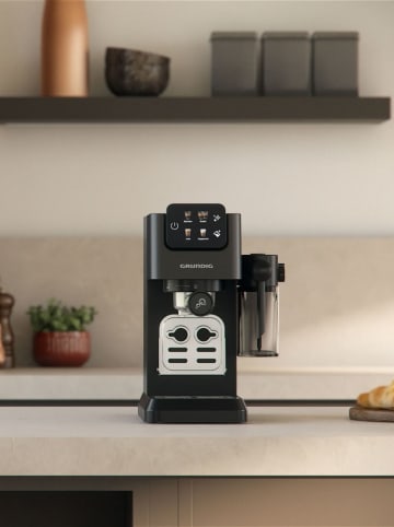 GRUNDIG Siebträgermaschine "KSM 6430" in Schwarz
