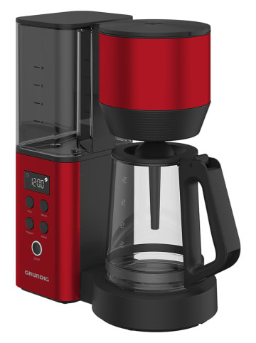 GRUNDIG Filterkaffeemaschine "GMS8087" in Rot - 1,25 l